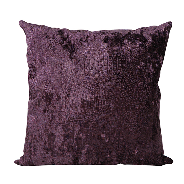 紫色大靠垫